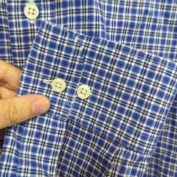 Lauren Ralph Lauren Men's Classic Fit Non Iron Button Down Sz 16.5 Neck - Picture 7 of 12